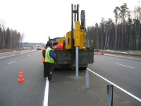 Как на земельном участке по Дмитровскому шоссе можно использовать коперное устройство для забивания стоек?