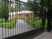 Откатные ворота для коттеджных комплексов на земельных участках по Дмитровскому шоссе